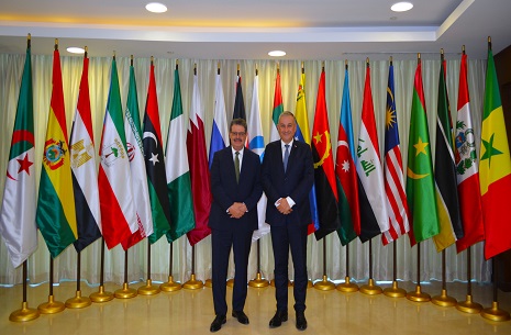 Secretary General of the GECF met with HE Mr. Josef Sikela, Minister of Industry & Trade of the Czech Republic