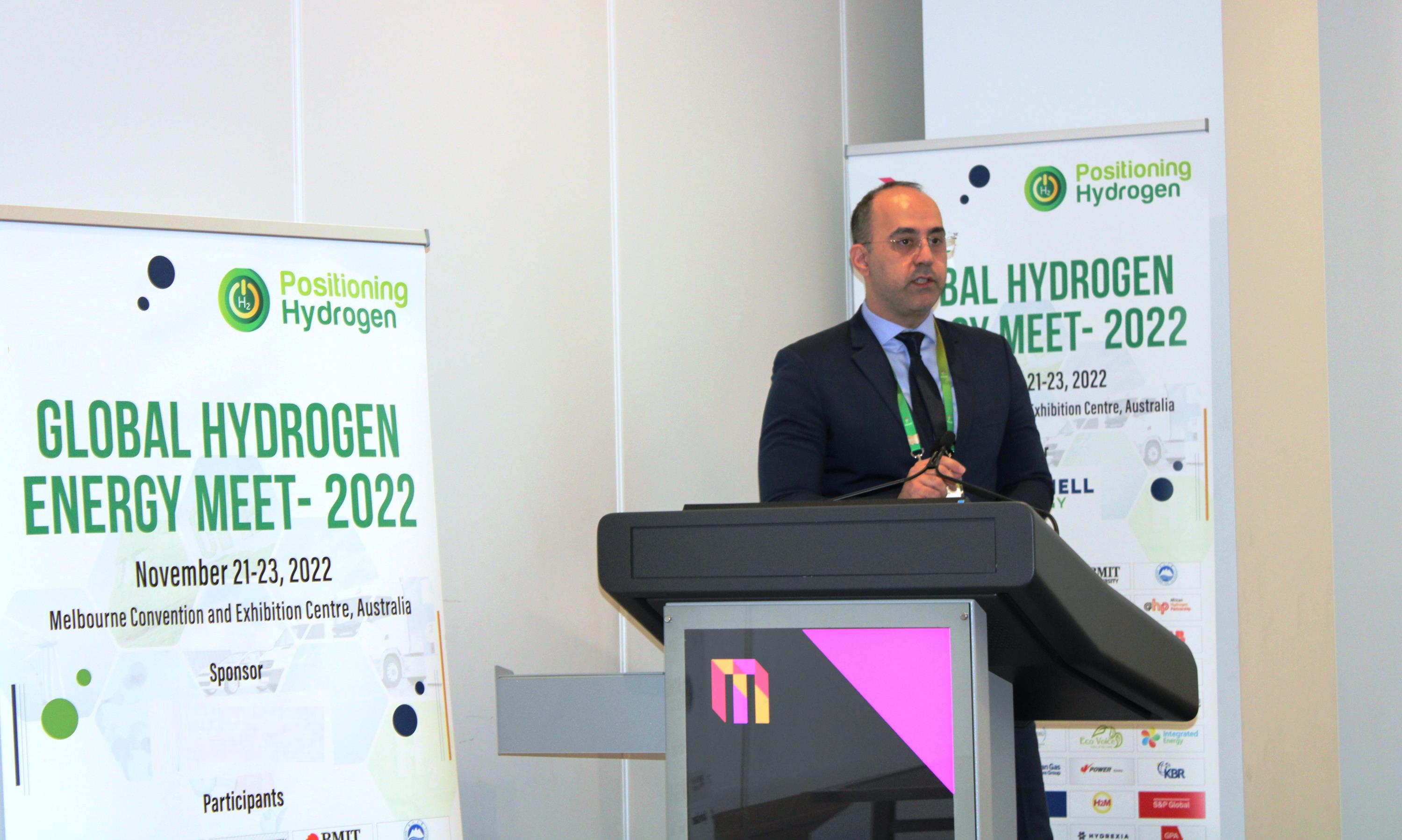 GECF participated in ‘Positioning Hydrogen 2022’ in Australia
