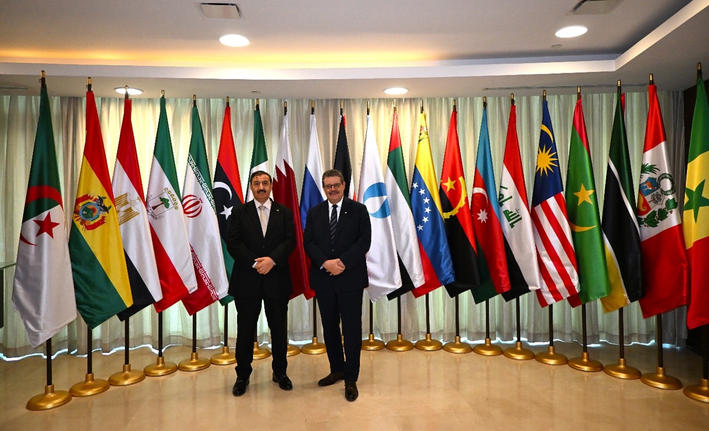 GECF Secretary General Meets Algerian Ambassador Ahead of the 27th GECF Ministerial Meeting