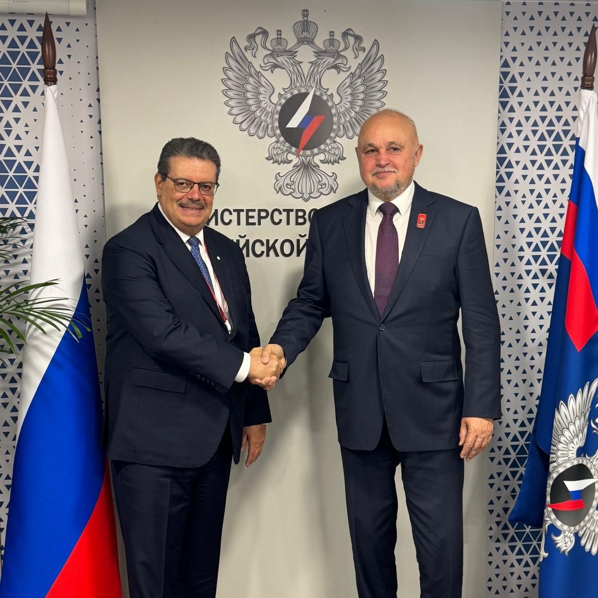 GECF Secretary General Meets Russian Minister of Energy on the Sidelines of REW 2025