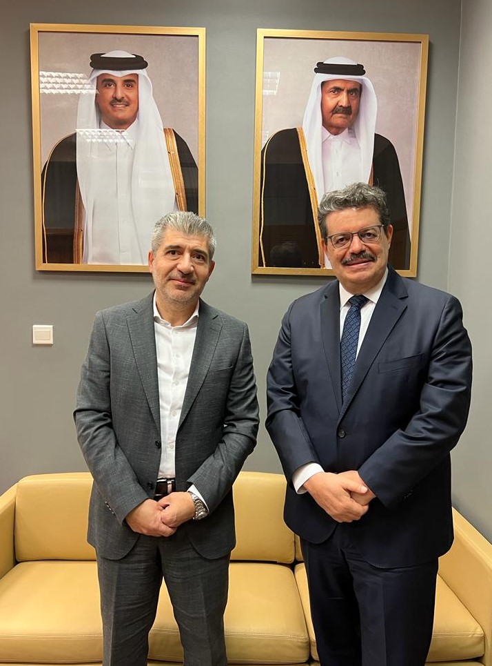 Meeting of the Secretary General with HBKU President