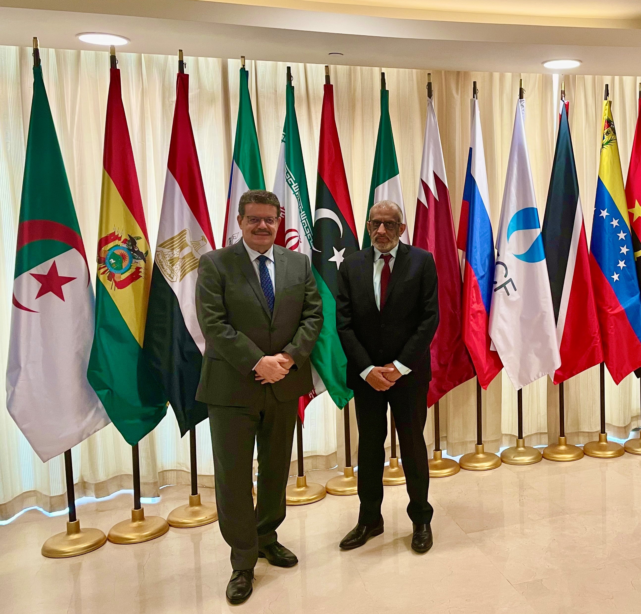 Meeting of the Secretary General with South Africa’s Envoy