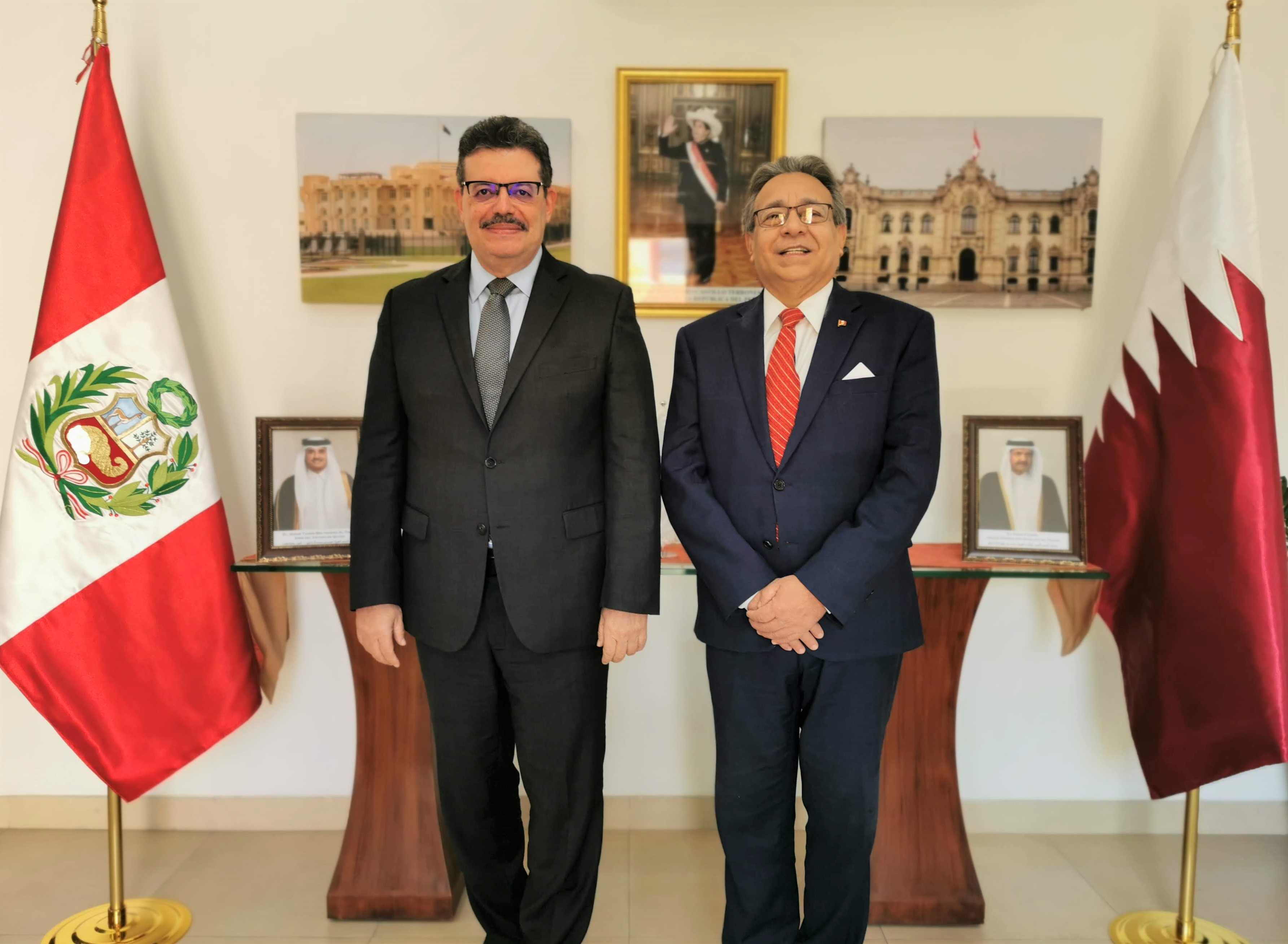 Meeting of the Secretary General with Ambassador of Peru