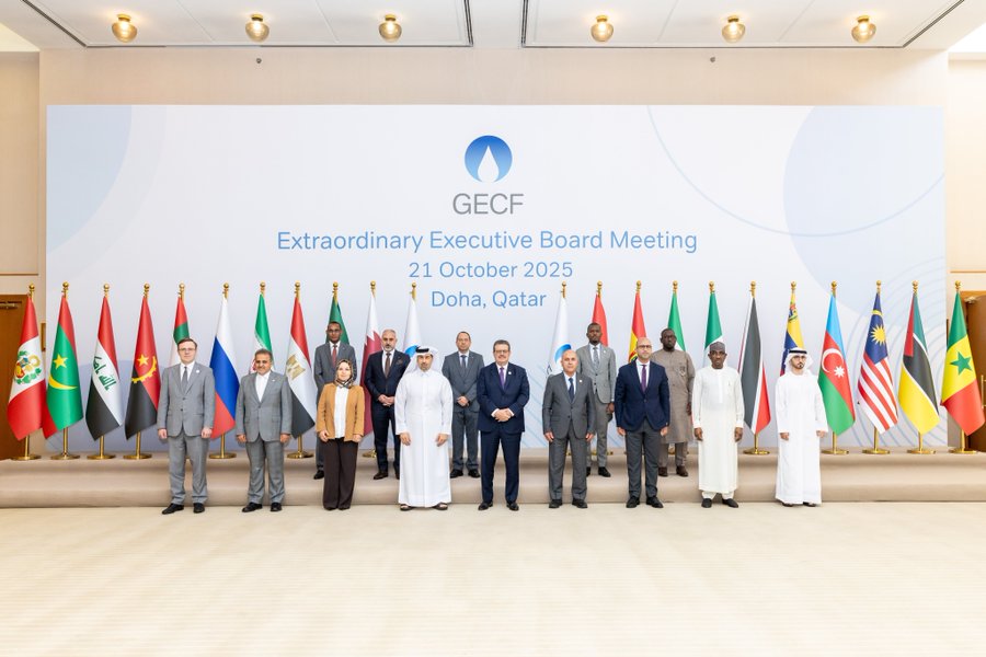 Extraordinary GECF Executive Board Meeting Held in Doha to Prepare for 27th Ministerial Meeting