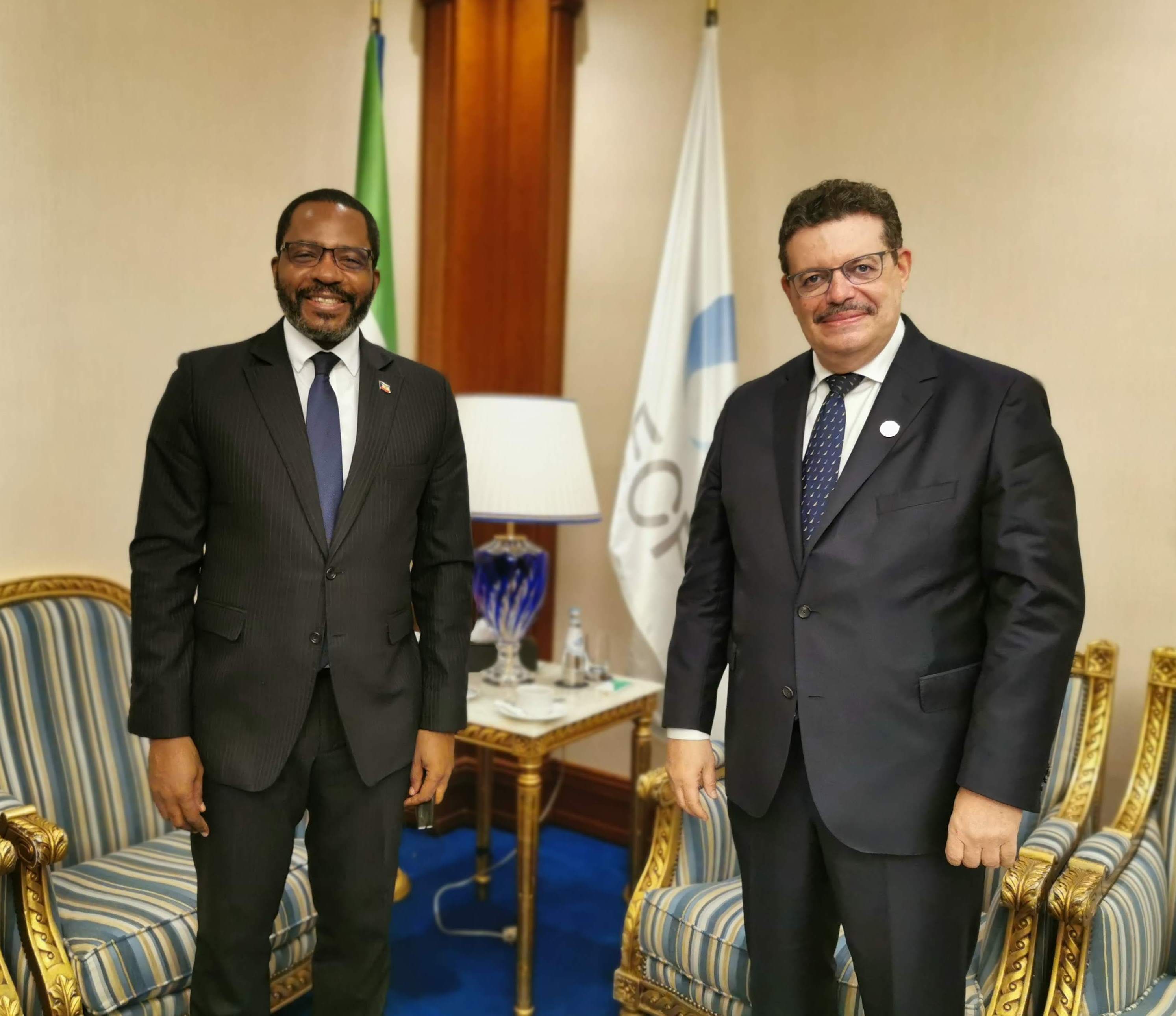 Meeting of the Secretary General with Minister of Mines and Hydrocarbons of Equatorial Guinea
