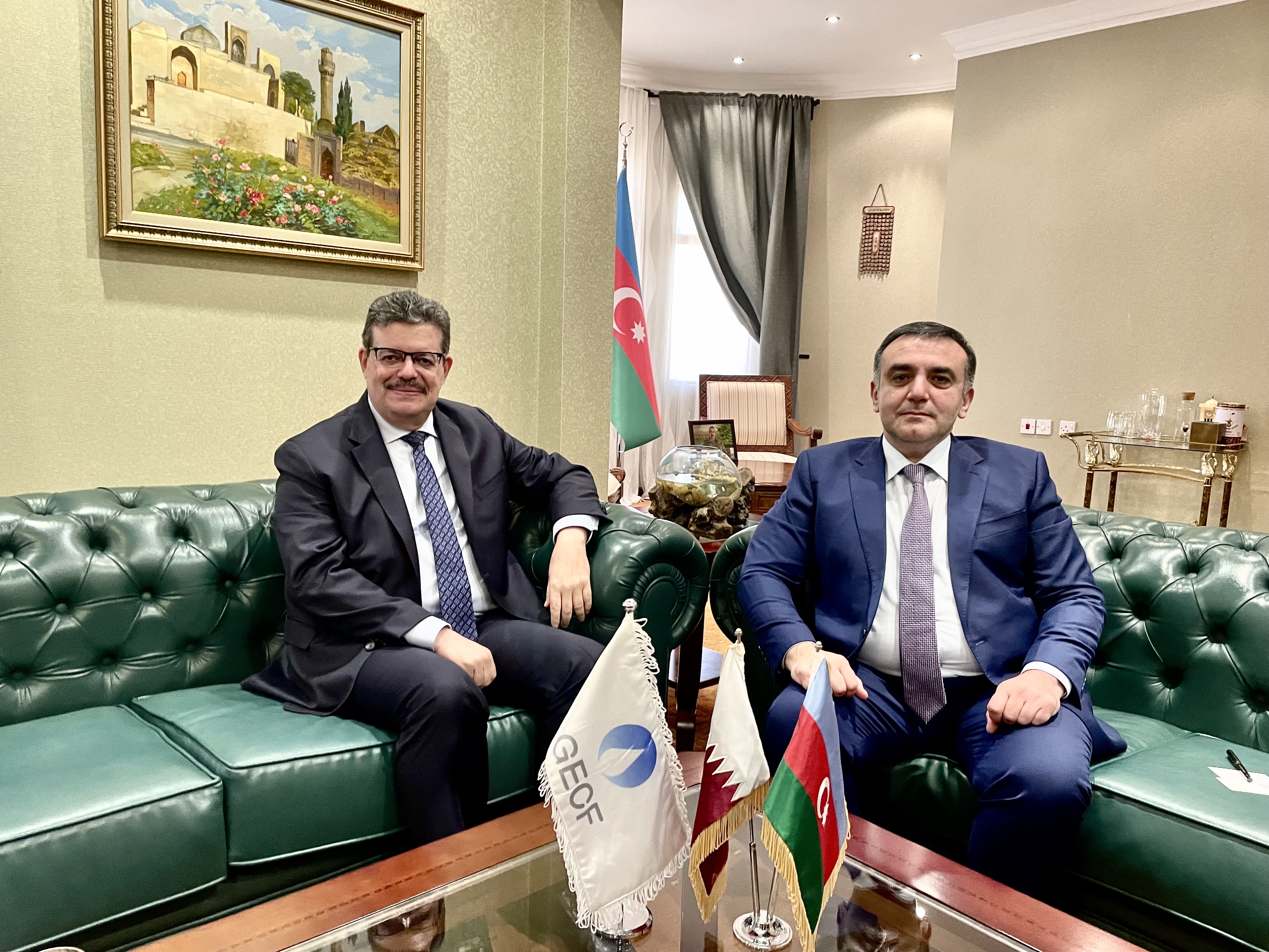 Secretary General met with Azerbaijan envoy