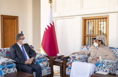HH The Amir Receives Secretary General of Gas Exporting Countries Forum