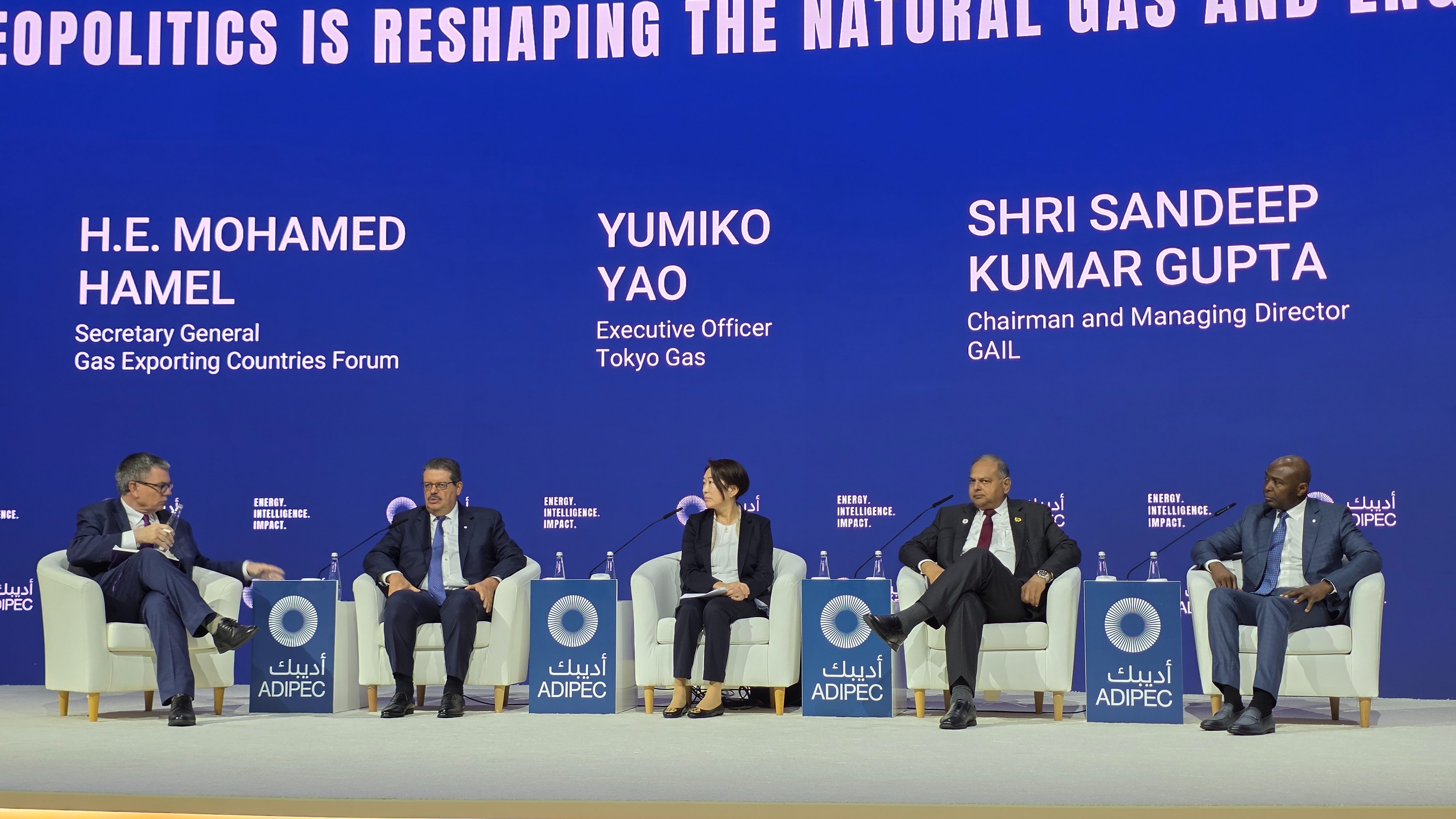 GECF Secretary General Highlights Natural Gas Resilience and Future Outlook at ADIPEC 2025 