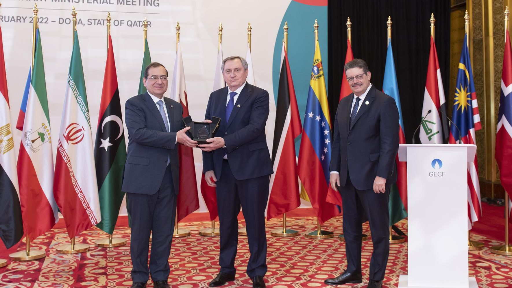 GECF recognises leading personalities with first-ever awards: The ‘GECF Foundation Award’ presented to HE Viktor Zubkov