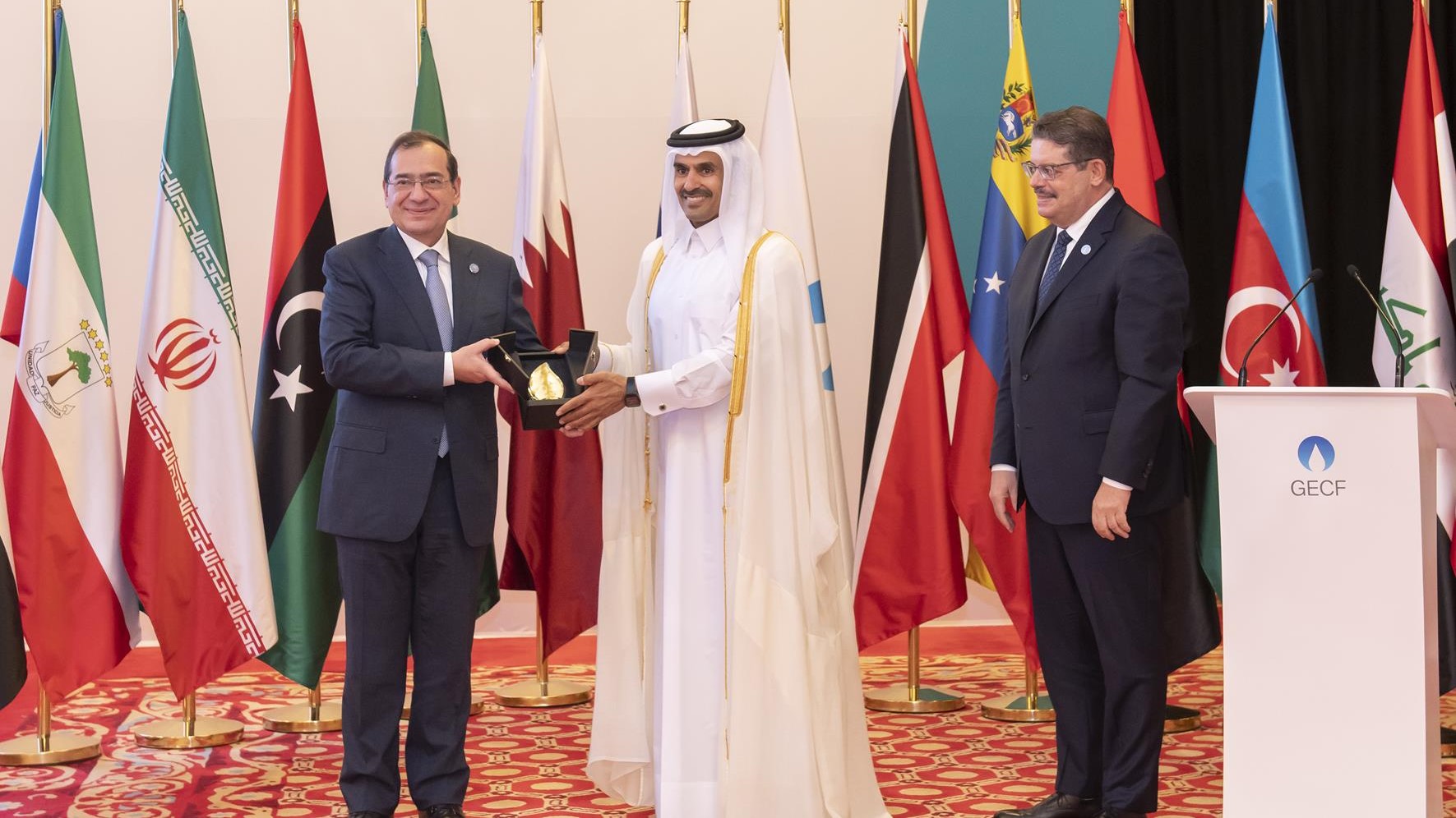GECF recognises leading personalities with first-ever awards: ''Long-Term Commitment to Natural Gas Award'' conferred to HE Saad Sherida Al-Kaabi