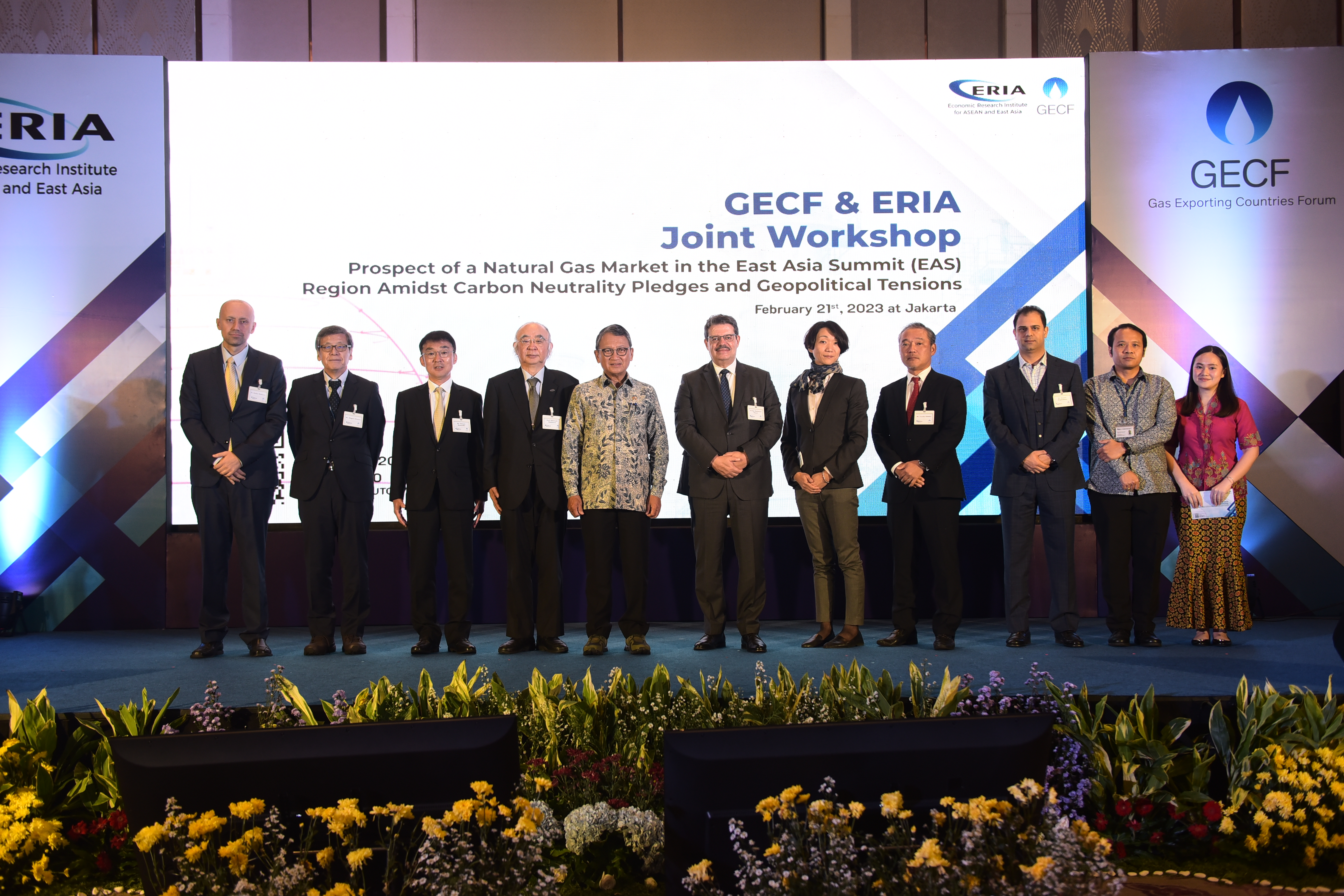 GECF-ERIA Joint Workshop: Prospects of natural gas market in EAS region examined as experts see doubling of demand by 2050