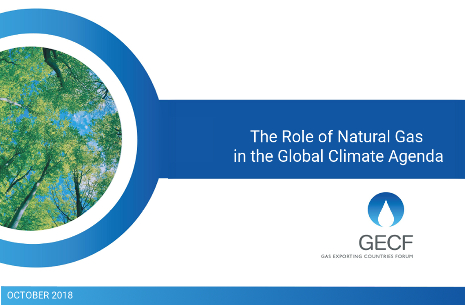 Publication: GECF report on the role of natural gas in the global climate agenda