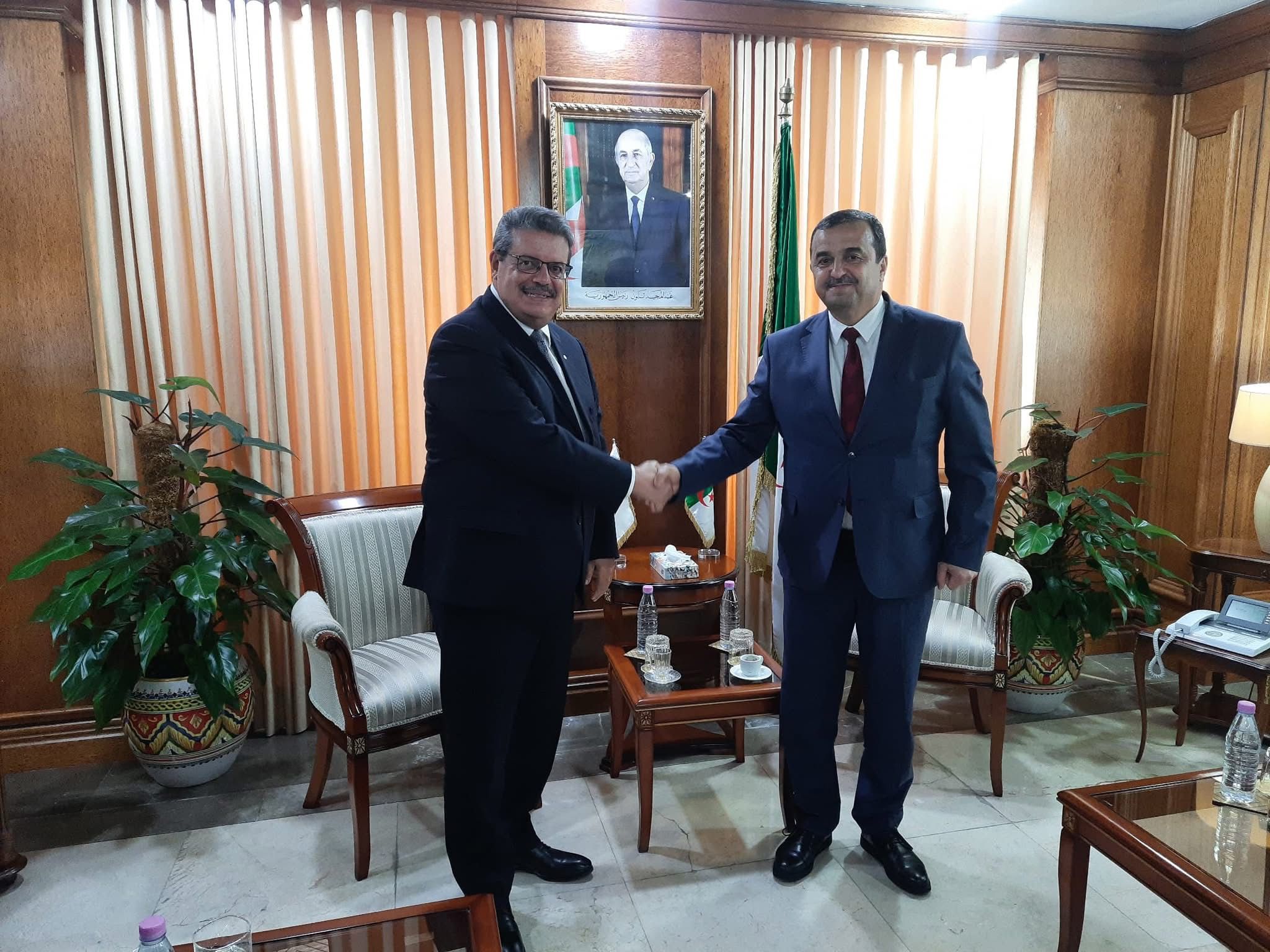 Secretary General of the Gas Exporting Countries Forum (GECF) meets H.E. Mohamed Arkab, Minister of State, Minister of Energy, Mines, and Renewable Energies of the People’s Democratic Republic of Algeria