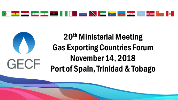 Opening Speech of HE Yury P. Sentyurin, Secretary General of GECF on the occasion of the 20th GECF Ministerial Meeting