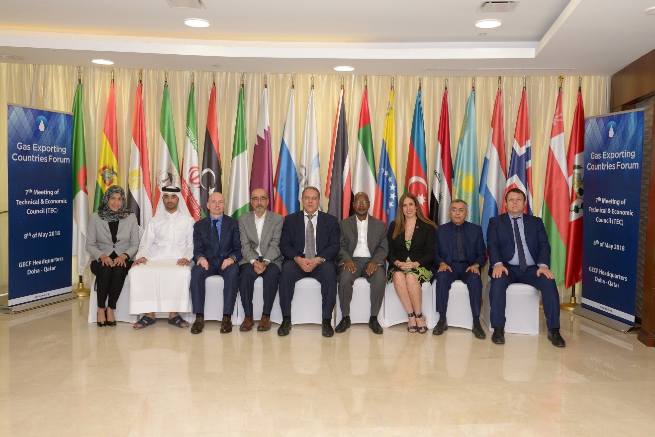 National representatives and participants at the 7th TEC Meeting