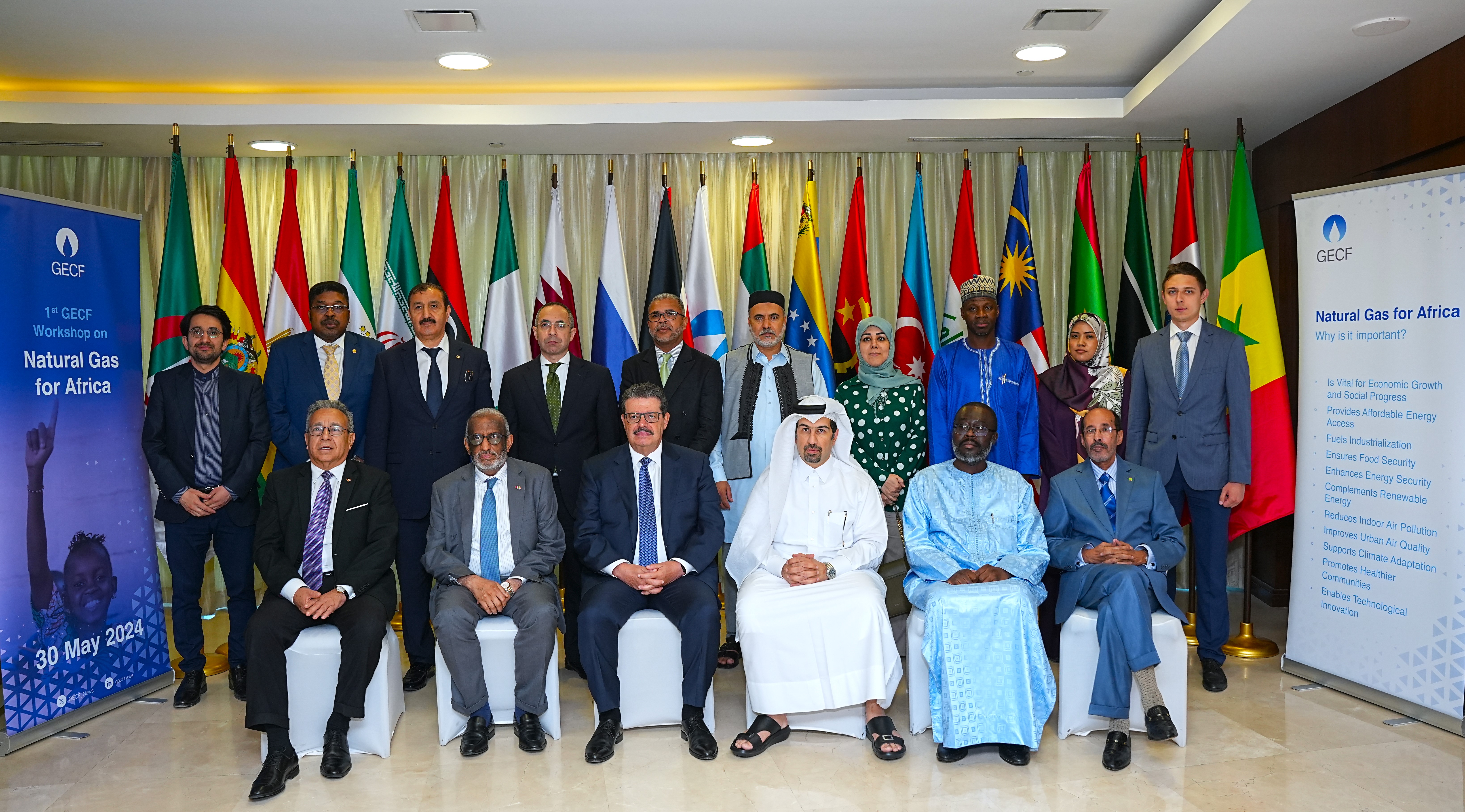 The Gas Exporting Countries Forum (GECF) Hosts Landmark Workshop in Honor of Africa Day Celebration
