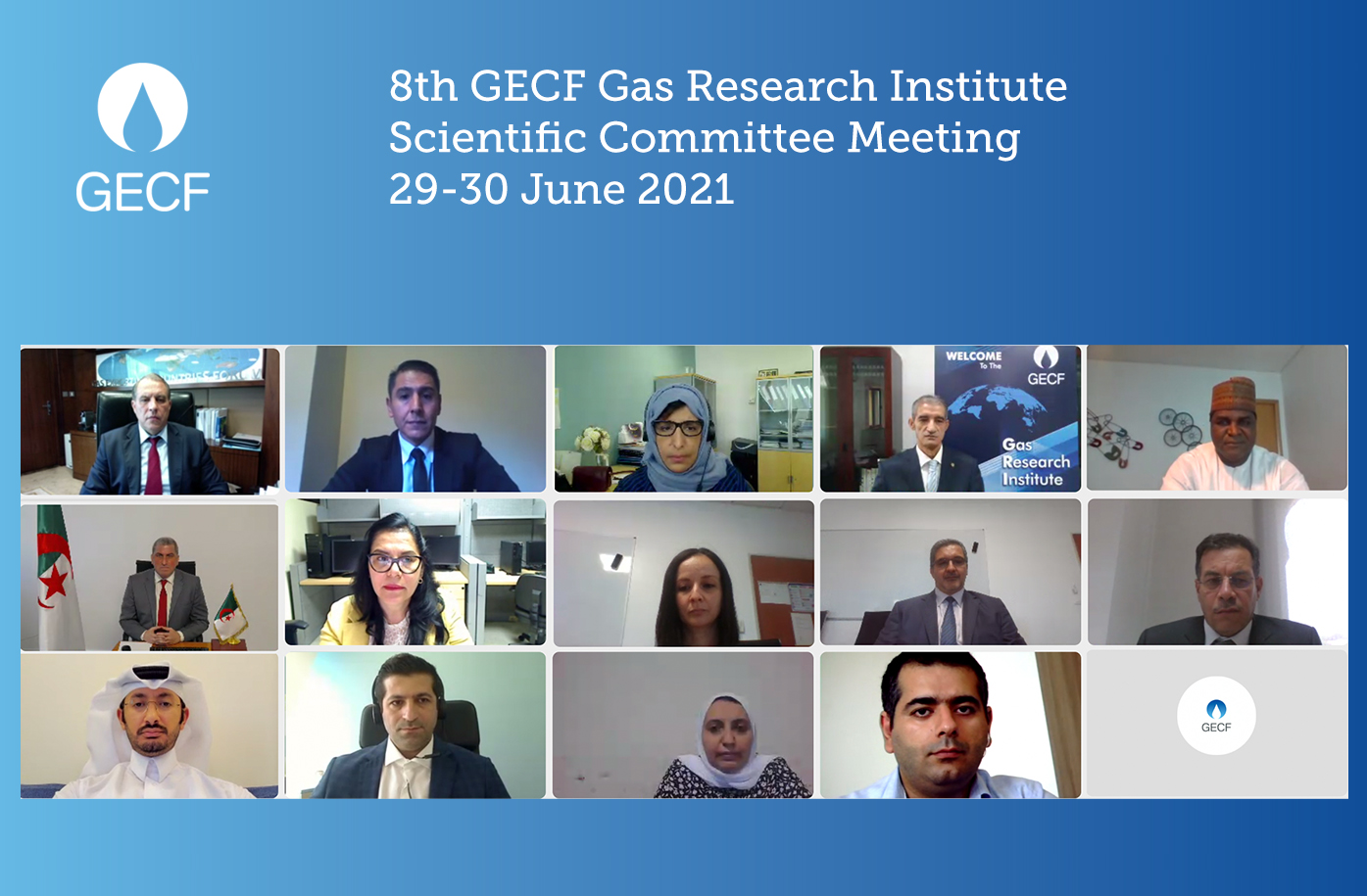 8th Scientific Committee meeting of the GECF Gas Research Institute