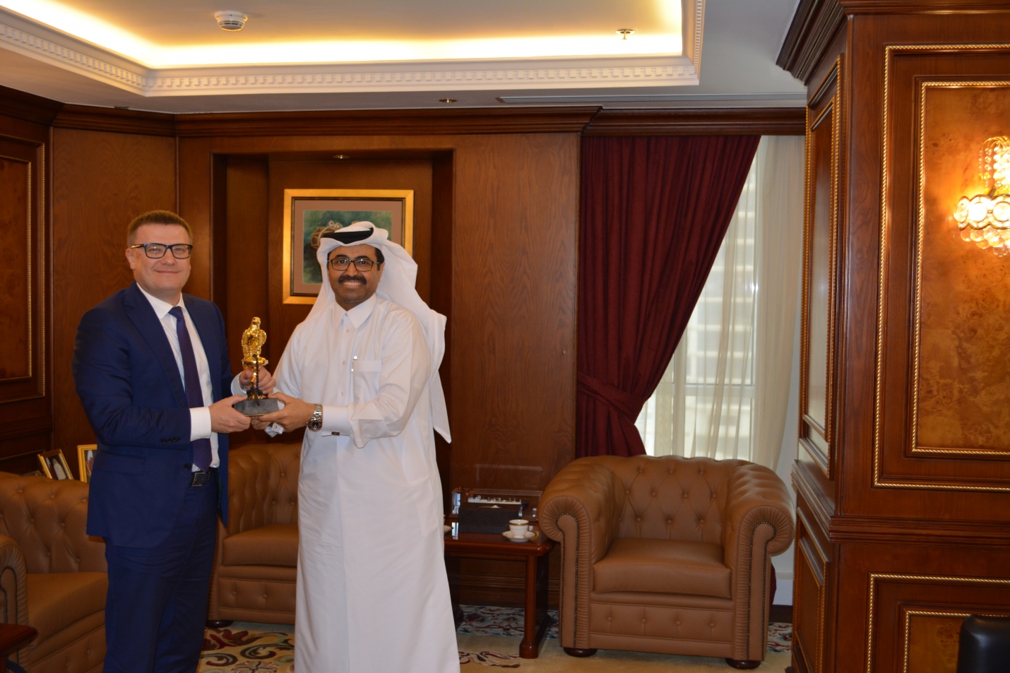 First Deputy Minister of Energy of the Russian Federation visits Dr. Al Sada