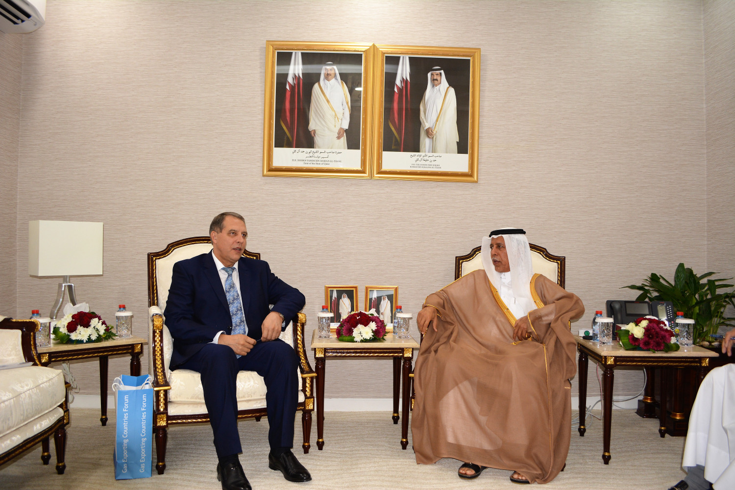 GECF Secretary General Visits the Speaker, Qatar Advisory Council