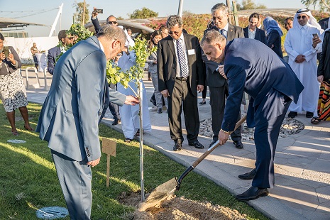 GECF Member Countries participate in tree planting ceremony at QF's Oxygen park
