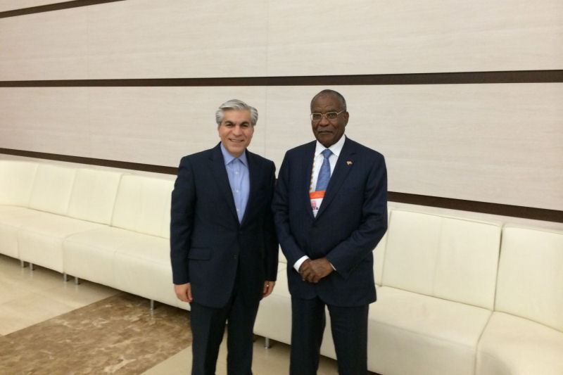 Meeting with Minister of Petroleum Angola
