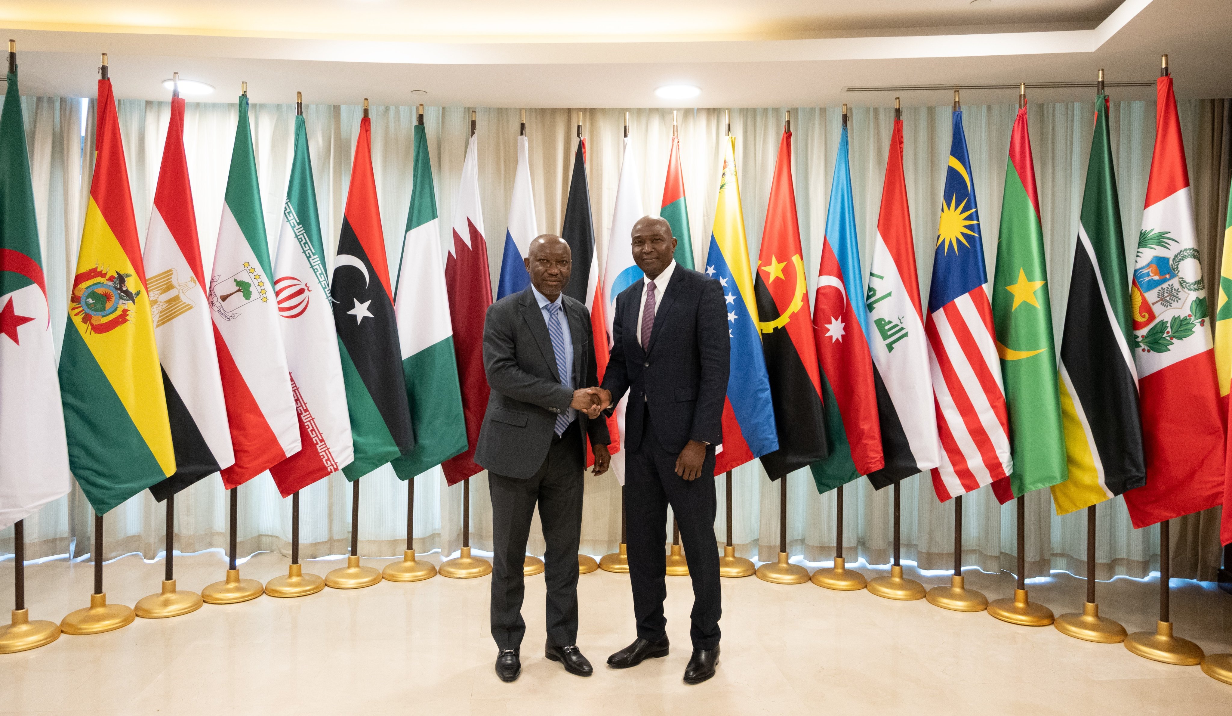 President of the GECF Ministerial Meeting Visits GECF Headquarters in Doha