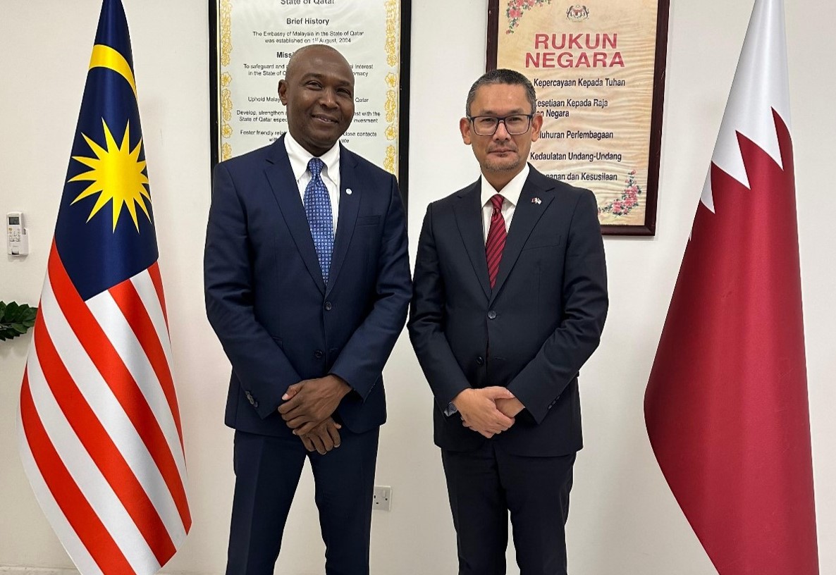 Secretary General of the GECF pays a courtesy visit to Ambassador of Malaysia to the State of Qatar