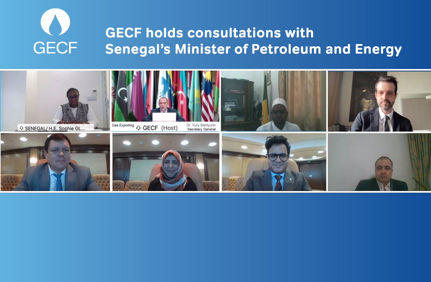 GECF holds consultations with Senegal’s Minister of Petroleum and Energy