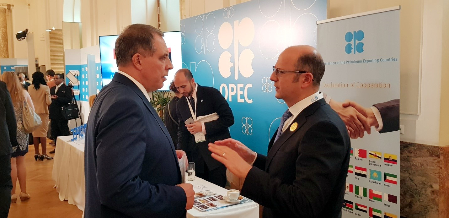 Secretary General Meets Minister of Energy of Azerbaijan